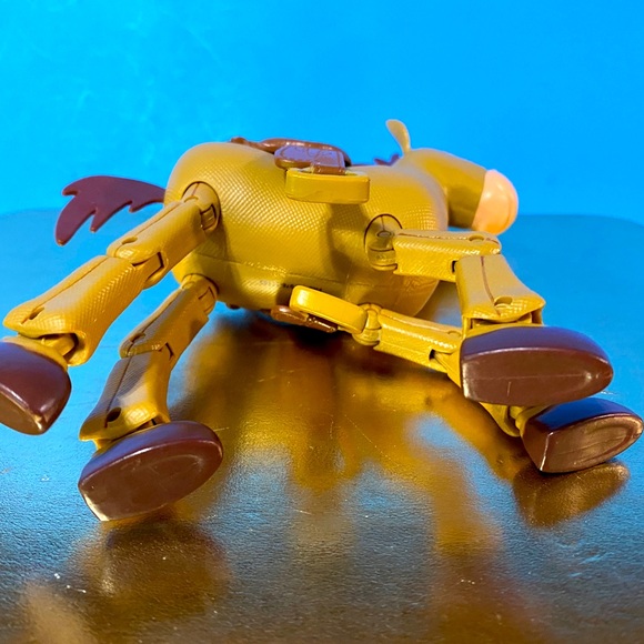 DISNEY PIXAR TOY STORY 3 BULLSEYE HORSE BONUS SADDLE SOLID ACTION FIGURE RARE - Picture 11 of 11